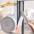 2 Rolls 2 Inch W 1/2 Inch T Weather Stripping Air Conditioner Open Cell Foam Seal Tape Window Insulation High Resilience Seal S