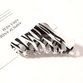 Wholesale Hair Claw Acetic Acid Hair Grip Girls Green Tortoise Grid Acetate Leopard 11.2cm Large Jumbo Hair Claw Clips
