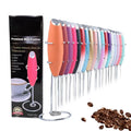 2024 Culi Electronics Eco-Friendly Handheld Milk Frother Mini Electric Whisk Blender Battery Operated Coffee Foamer Egg Beater