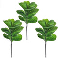 2023 High Quality Real Touch Artificial 72cm Artificial  Banian Leaves Plants with Flower Vase Home Hotel Decor
