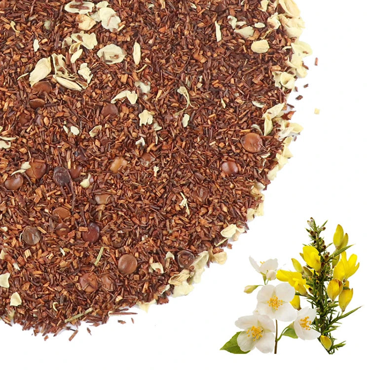 Factory Hot Selling Loose Rooibos Flavored Tea Organic South Africa Red Tea with Jasmine and Wild Jujube Seed