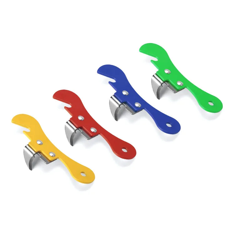 Multi-functional Stainless Steel Can Opener Beer Bottle Opener with Magnetic Suction Refrigerator Sticker Can Engrave logo