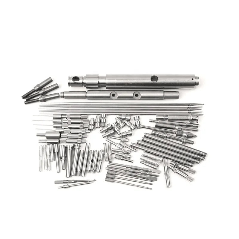 Custom Service Stainless Steel Shaft Stud Steel Alloy Needle Brass Axle Pins Machined CNC Turning Automatic Star for Broaching