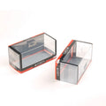 Accept Custom clear PVC PET RPET PP Plastic Packaging Box for Beauty Hair Brush Flower