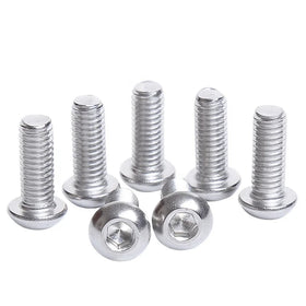 ISO 7380 M8 Metric Button Head 304 Stainless Steel Round Head Screws & Bolts Manufacturers