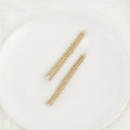 Gold Chain Women 18K Plated with Real Gold Brass Wire Tassel Earrings Jewelry Accessories Making Materials Chains
