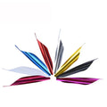 Linkboy Archery Arrow Vanes 1.8'' Spin Wings Vanes for Carbon Fiberglass Arrows Shaft Compound Recurve Bow