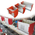 ZZ LMR22 Durable Animal Feeding Equipment New Design Rabbit Feeder Automatic Rabbit Cage Rabbit Feeder Box