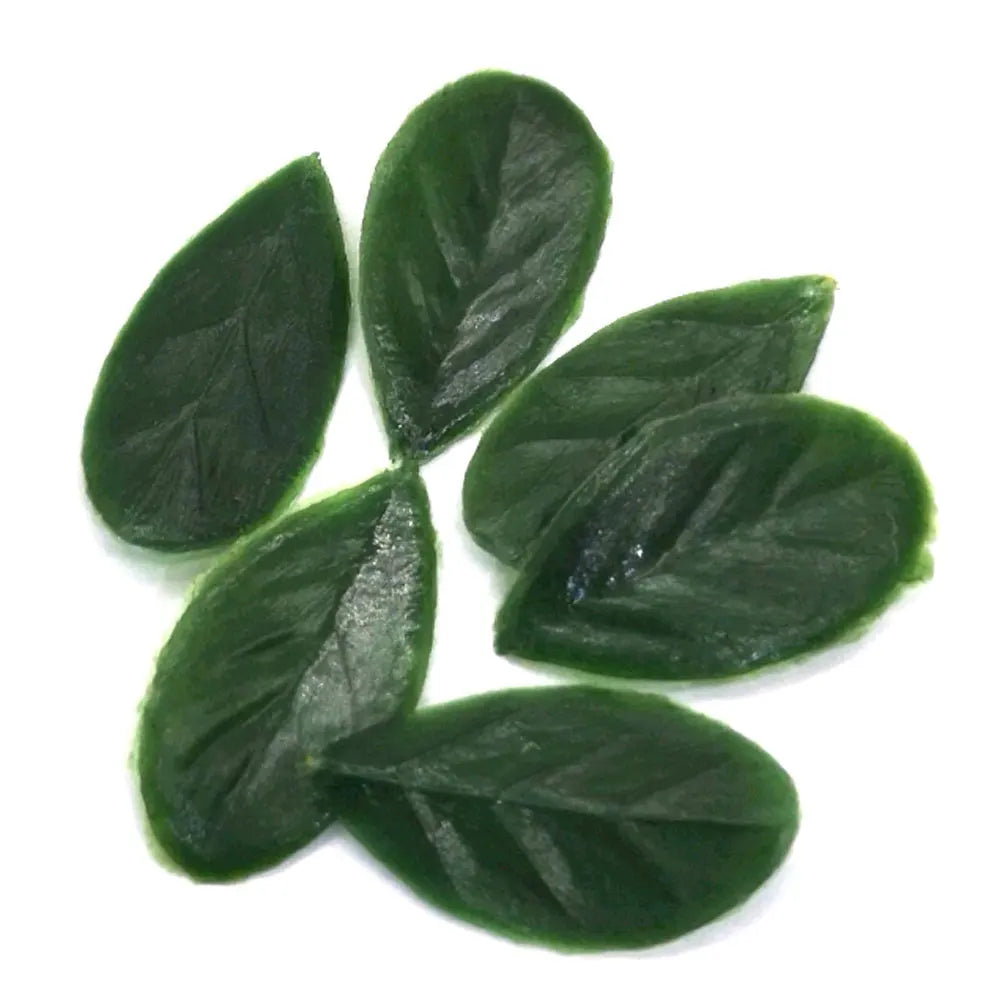 Mini Green Leaves Miniature Dollhouse Decoration Fairy Garden Home Decor DIY Accessories Craft Micro Landscaping