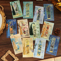 IMODA Stationery 1pc Hollow Flower Metal Bookmark With Tassel Van Gogh Painting Book Marks for Book Lovers Writers Readers