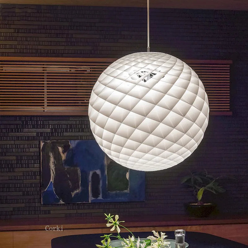 Danish Designer Round Pendant Light Bedroom Patera Commercial Lamp Nordic Simple New Dining Room Living Room Hanging Lamp Decor
