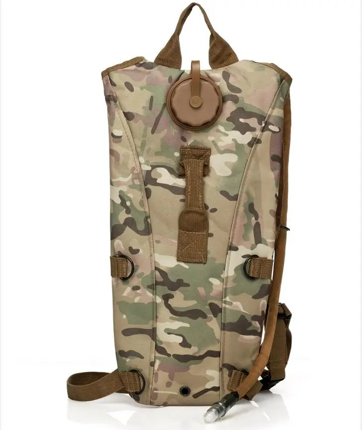 Hydration Pack Backpack with 3L Bladder Tactical Water Bag for Hiking Biking Running Walking and Climbing MegaBDM