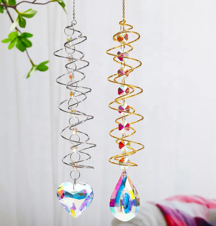 3D Rotation Sun Catcher Window Decoration Home Decorations Garden Crafts Wall Decor Sun Catcher