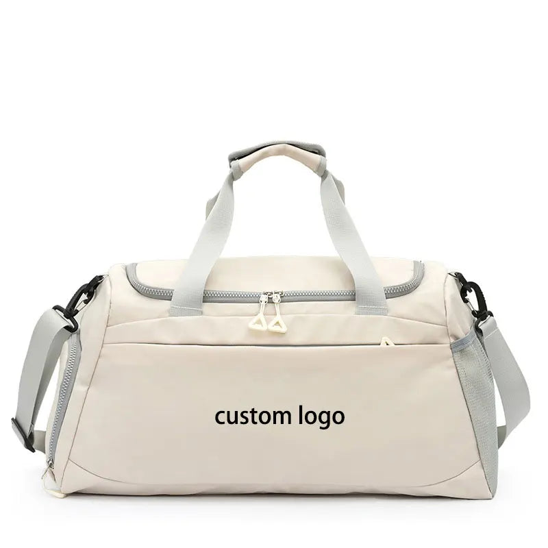 Waterproof Large Capacity with Wet/Dry Compartment Large Capacity Fashion Portable Travel Bag Lightweight Gym Bag