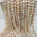 38 cm One Strand Big Baroque Loose Freshwater Pearl High Luster 11-12 Mm-AAA Grade