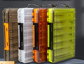 Fishing Double Sided Thickened High Strength Fishing Box 14 Compartments Squid Bait Lure Hook Boxes Storage Fishing Tackle