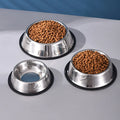 Pet Teddy Golden Retriever Stainless Steel Dog Bowl in Stock