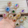 Trendy Micro-Inlaid Zircon Ring Gold Plated Color Preservation Ring Diamond Rings Jewelry Wholesale Manufacturer Mixed Batch