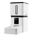 Innovation Design Luxury Indoor Pet Food Feeder 8L Large Capacity Automatic Smart Eco-Friendly Plastic Recording Function