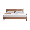 Modern Home Bedroom Furniture Queen Size Solid Wood Beds Oak and Pine Soft Style Double Bed GreenHome SH-W025 Foldable