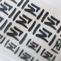 Custom 3D Silicone Heat Transfer Iron on Transfer for T-shirts