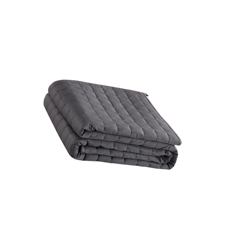 Wholesale Big Size Help Sleep Premium Glass Beads 100% Cotton Woven Weighted Blanket All-Season
