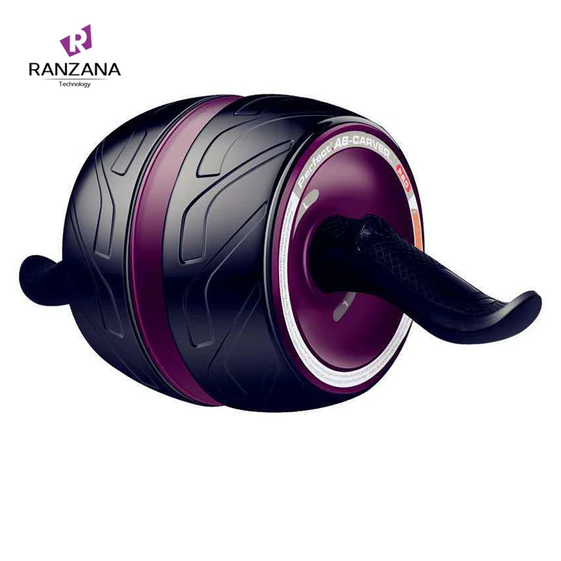 Automatic Rebound Ab Wheel Roller Home Use Gym Fitness Equipment for Abdominal Exercise Strength Training