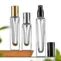 Refillable Thick Bottom Vintage Slim Tall 8ml 10ml 15ml Mini  Clear Sample Glass Perfume Decants