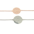 18k Gold Plated Life Flower Seed Pendant Necklace Women Stainless Steel Jewelry Custom Flower Charm Bracelet Mandala Jewelry