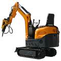 1.2 Ton Crawler Excavator EUR5 Hydroponic Farm Infrastructure