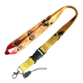 Custom Logo Polyester RPET Lanyard Neck Strap Breakaway Buckle Lanyard with Cell Phone String