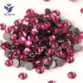 Fuchsia Color Glass Crystal Hotfix Rhinestone Wholesale Hotfix Crystal Rhinestones