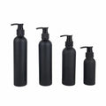 Stock 100ml 200ml 250ml 300ml Matte Black Aluminum Bottle with Cap