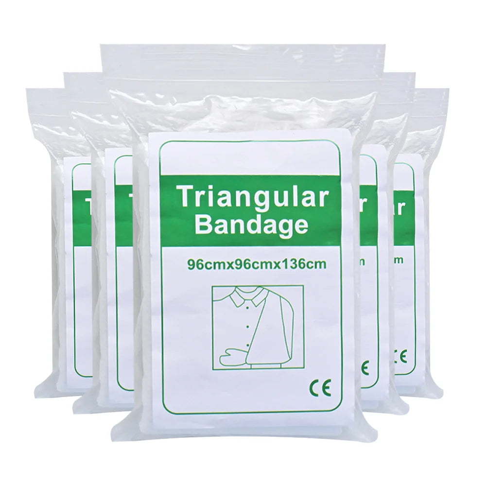 Outdoor Sport Emergency Safety Elastic Dressing Wound Wrap Non-Woven Triangular Bandage