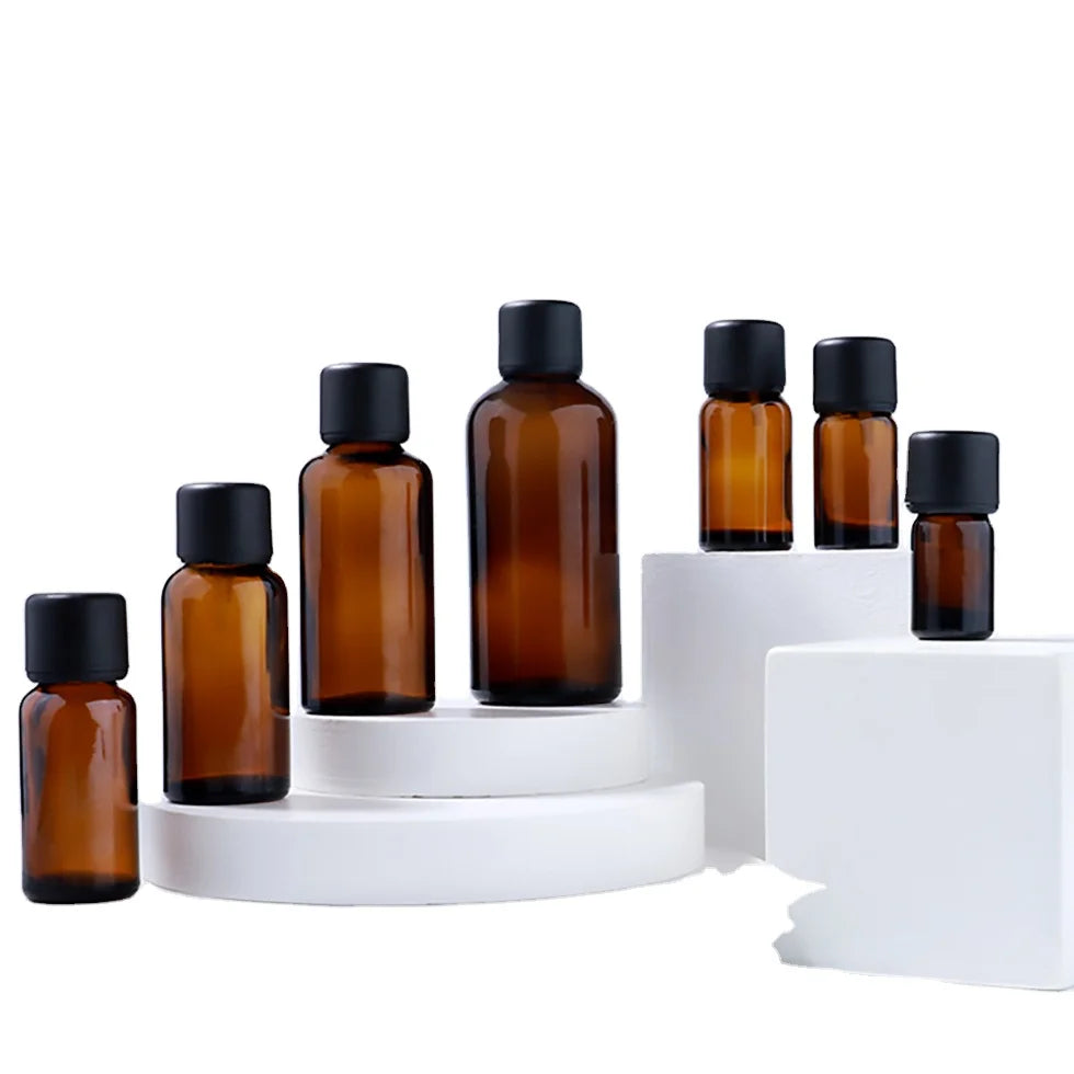 Luxury 30ml Glass Oil Bottles Roller Dropper for Brand GB Model Essential Hair Perfume Body Oil Packaging Screen Printed