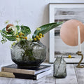 Modern Nordic Style Home Decor Hand Blown Luxury Glass Vase Creative Tabletop Design