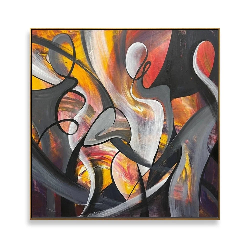 Home Decoration Original Design Wall Art Hand Made Abstract Oil Painting Canvas Handmade Painting