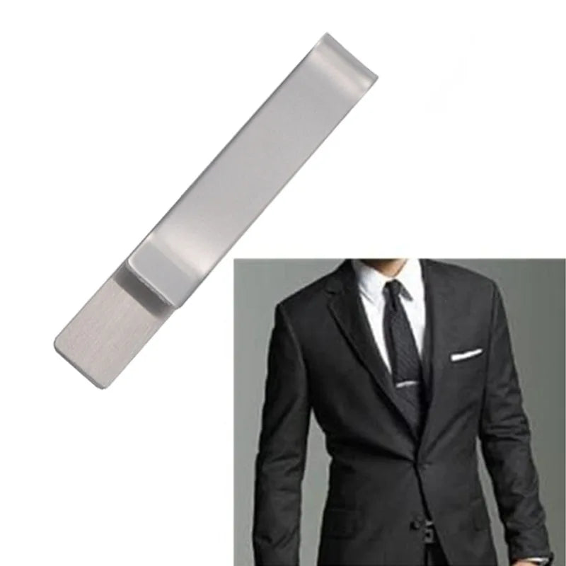 Size 52x20mm 48.5x8mm Factory Custom Stainless Steel Folding Money Clip Blank Bookmark Jewelry Findings & Components for Wallet