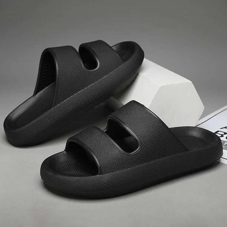Soft Lightweight Pillow Summer Cloud Arch Support Recovery Slides Sandals EVA Slippers for Men