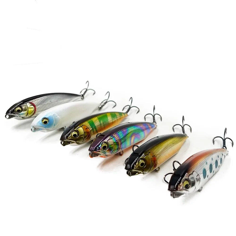 Alpha High Quality 65mm 80mm Hard Plastic Sinking Pencil Fishing Lure for Sale