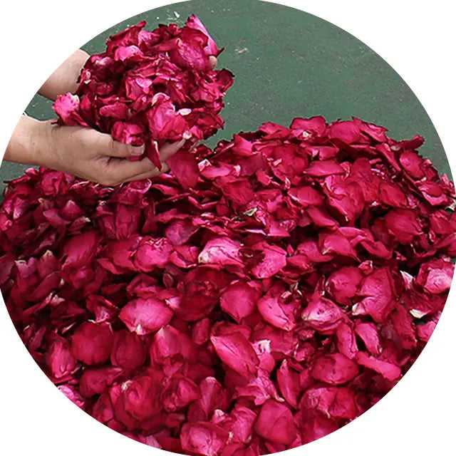 Organic Biodegradable Dried Rose Petals Real Natural Flower Confetti for Wedding Bath & Home for Valentine's Day