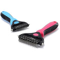 ZMaker Cat Dog Hair Remover Brush Pet Grooming Brush Deshedding Tool& Dematting Undercoat Rake for Mats& Tangles