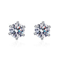 Orecchini Argento 925 Shining GRA Moissanite Jewelry 925 Sterling Silver Earrings Women Jewelry