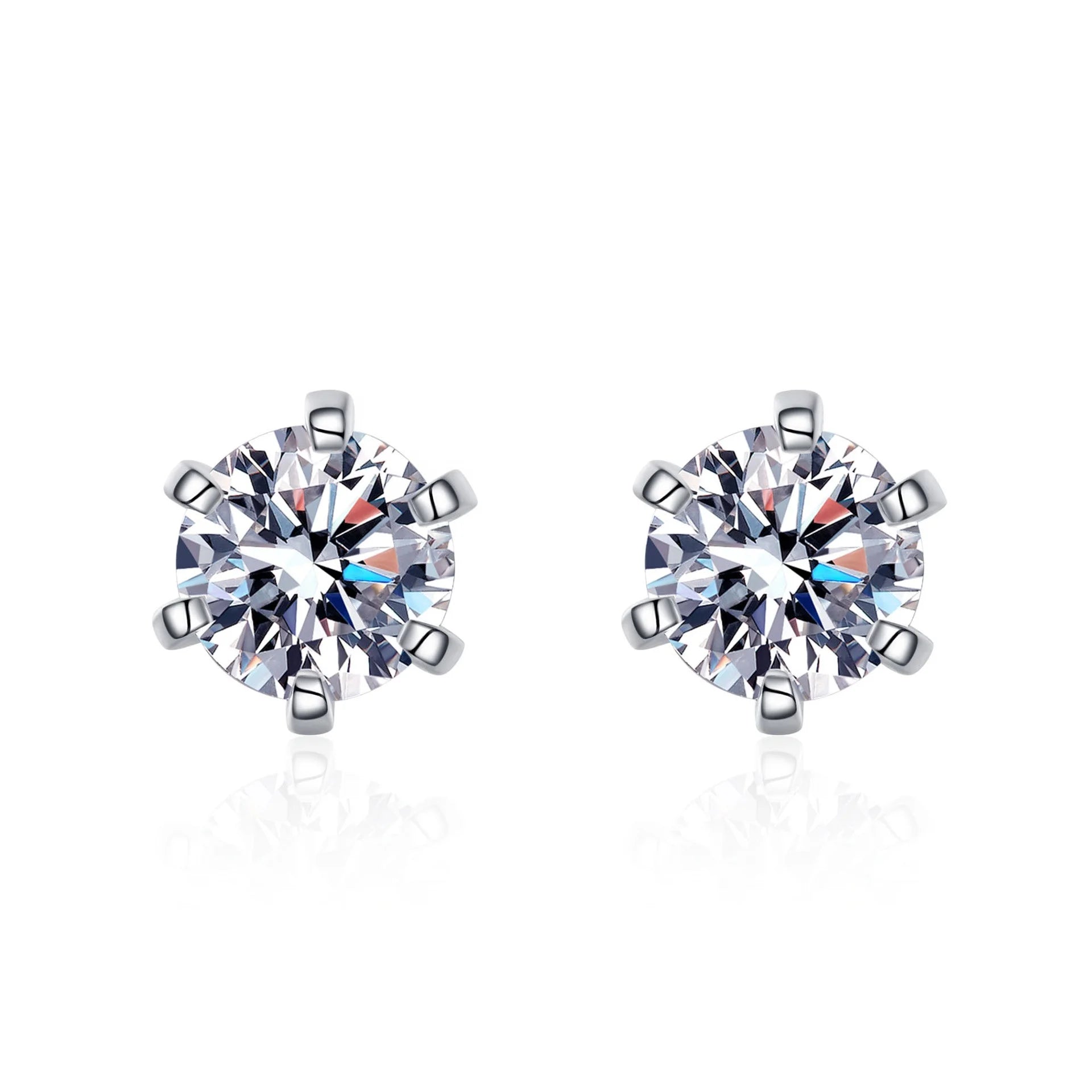 Orecchini Argento 925 Shining GRA Moissanite Jewelry 925 Sterling Silver Earrings Women Jewelry