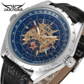 Chinese Jaragar Auto Custom Logo OEM Luxury Watch Relojes Boys Big Face Men Mechanical Skeleton Automatic Watches for Man