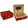 High Quality New Design Manufacturer Customized Handmade Glossy Cedar Cigar Accessories Wood Cigar Box Humidor