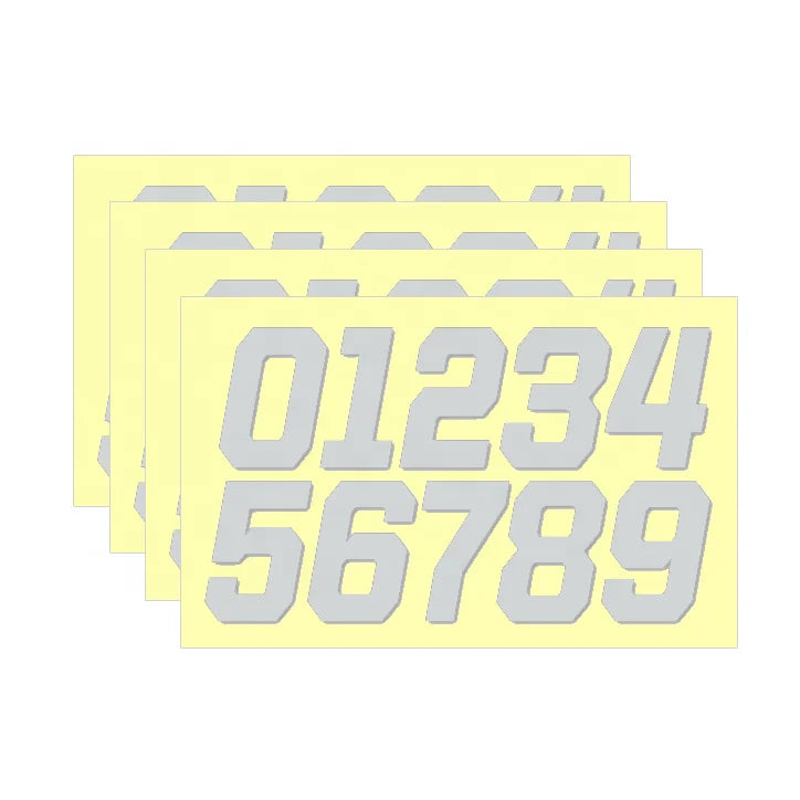 Outdoor Durable Dishwasher Safe Engineering Grade UV High Visibility Reflective Waterproof Vinyl Stickers 5+ Year Lifespan