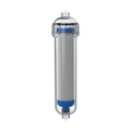 Refillable Reusable Filter Cartridge Housing Mini Clear Water Filter Housing for T33 Alkaline Filter Cartridge