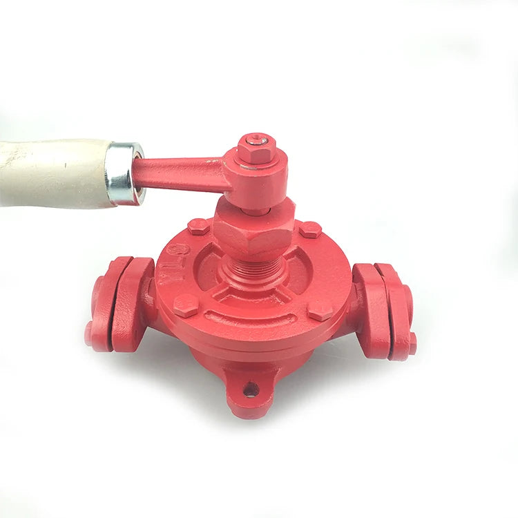 YL-25 1 Inch Hand Semi-rotary Wing Pump OEM Iron for Automotive Industry and Drinking Water Treatment
