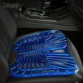 Car Cushion with Non-Slip Cover Breathable Chair Pads Honeycomb Design Absorbs Pressure Egg Gel Seat Cushion